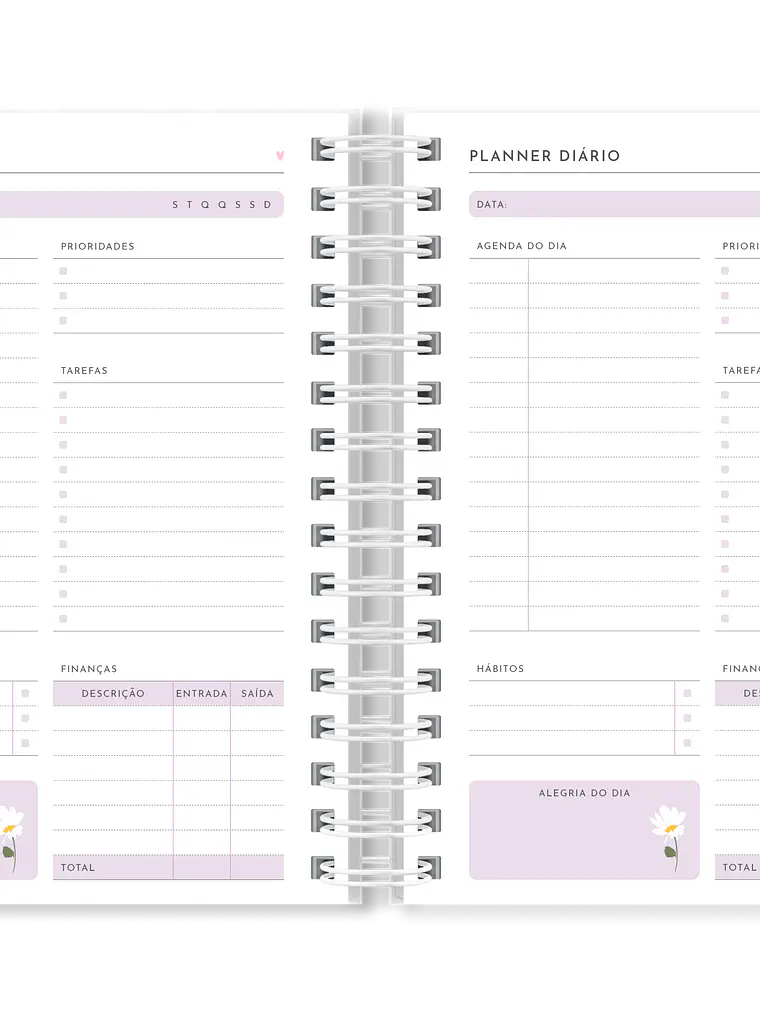 Planner Diário Brisa Leve 8