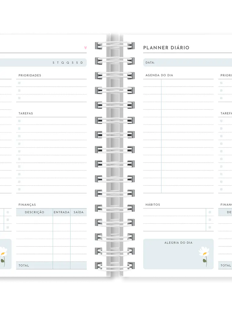 Planner Diário Duetto 5