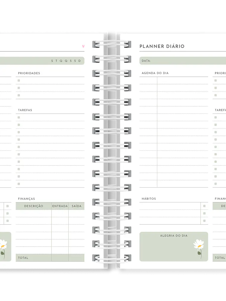 Planner Diário Duetto 7