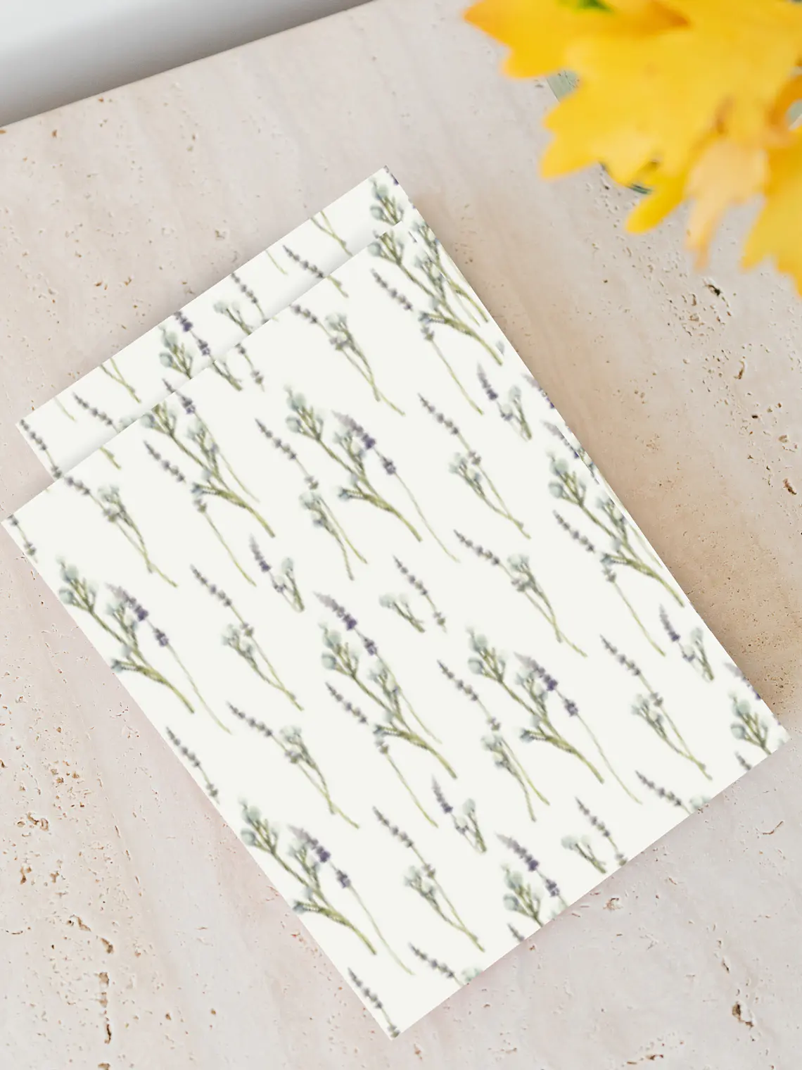 Caderno Jardim de Lavanda 1