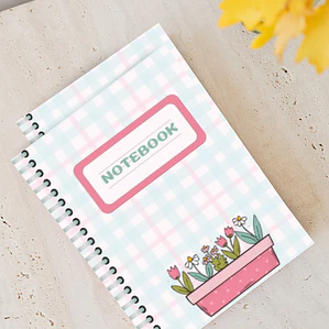 Caderno Jardim na Janela