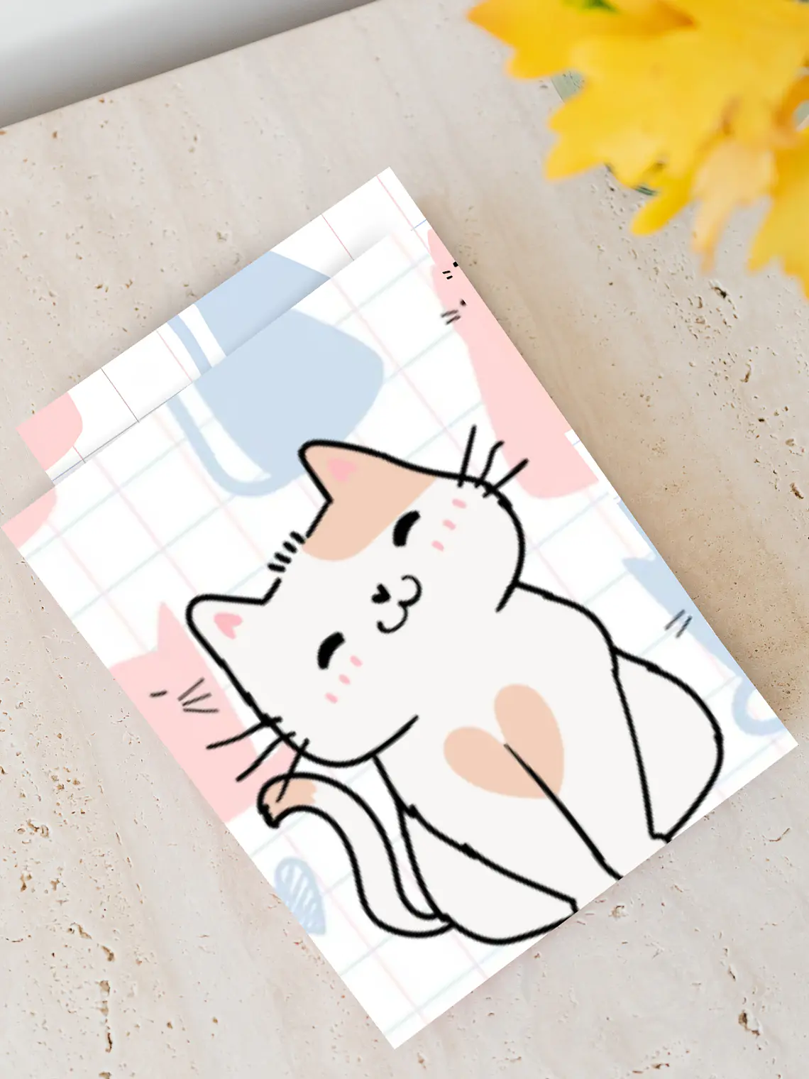 Caderno Gatinho Curioso 1