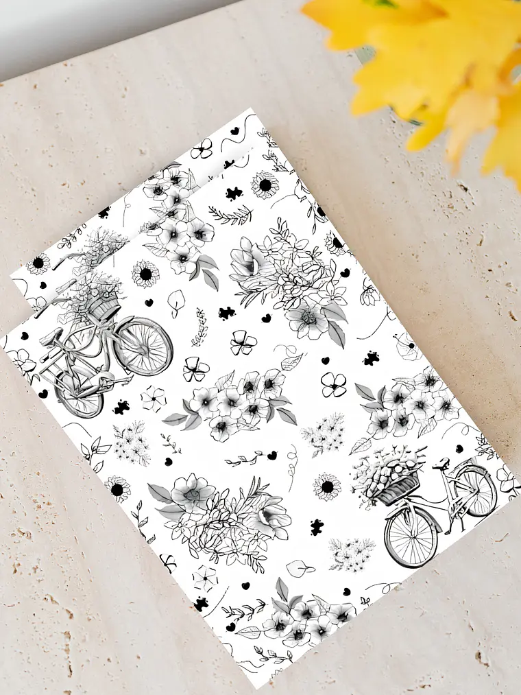 Caderno Bicicleta Vintage 1