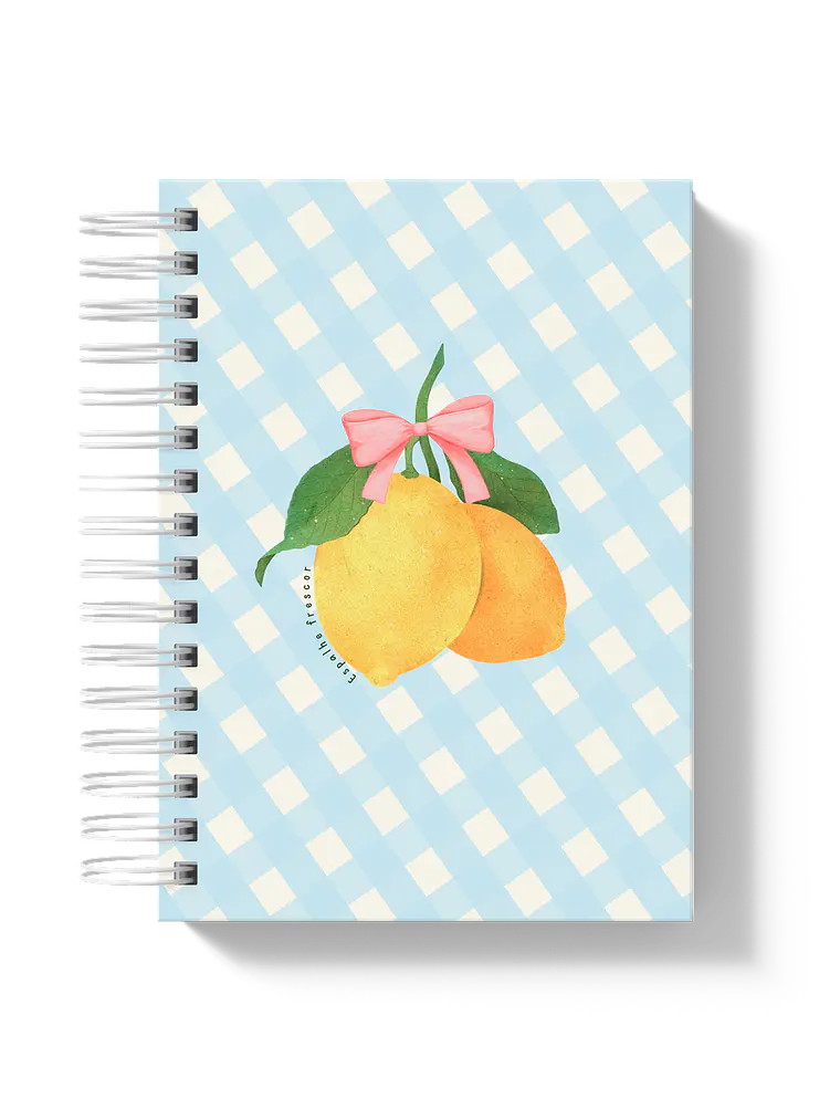 Caderno Escolar Limões 1