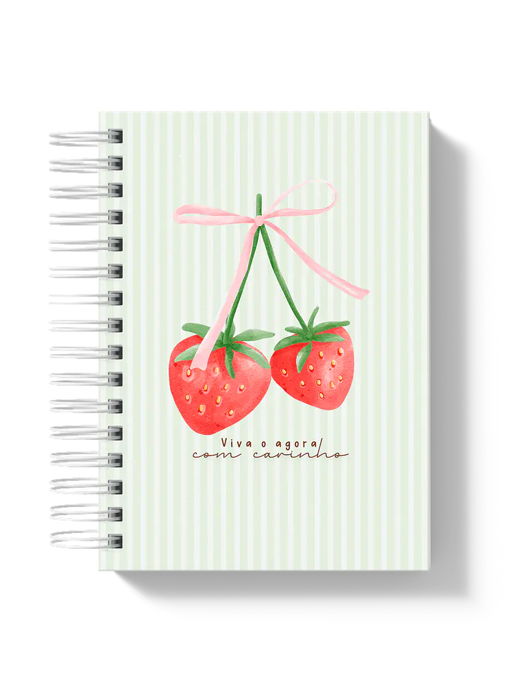 Caderno Escolar Morangos 1