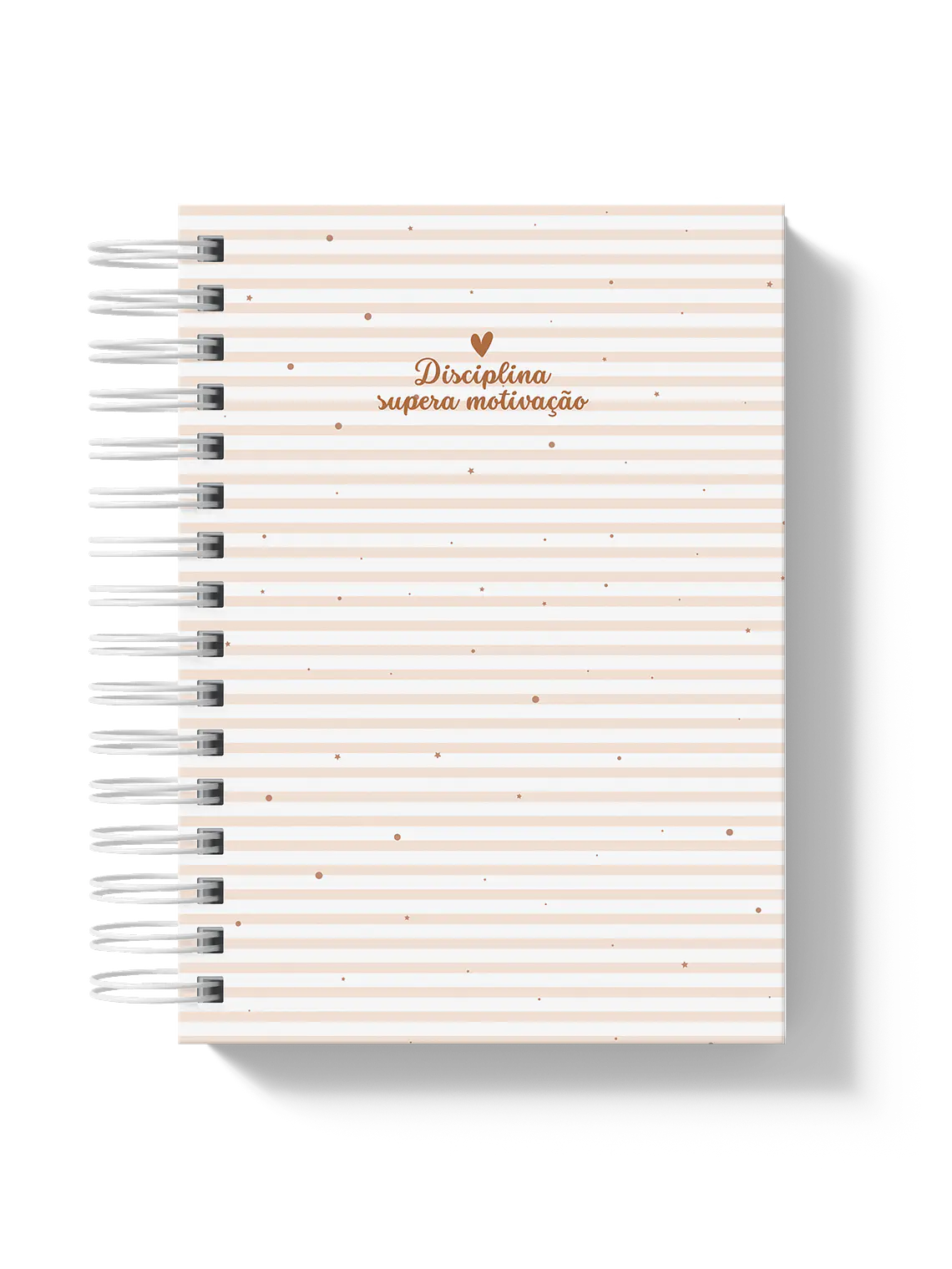 Caderno Escolar Listras Rosa 1