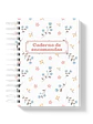Caderno de Encomendas Floral Vintage - Thumbnail 1