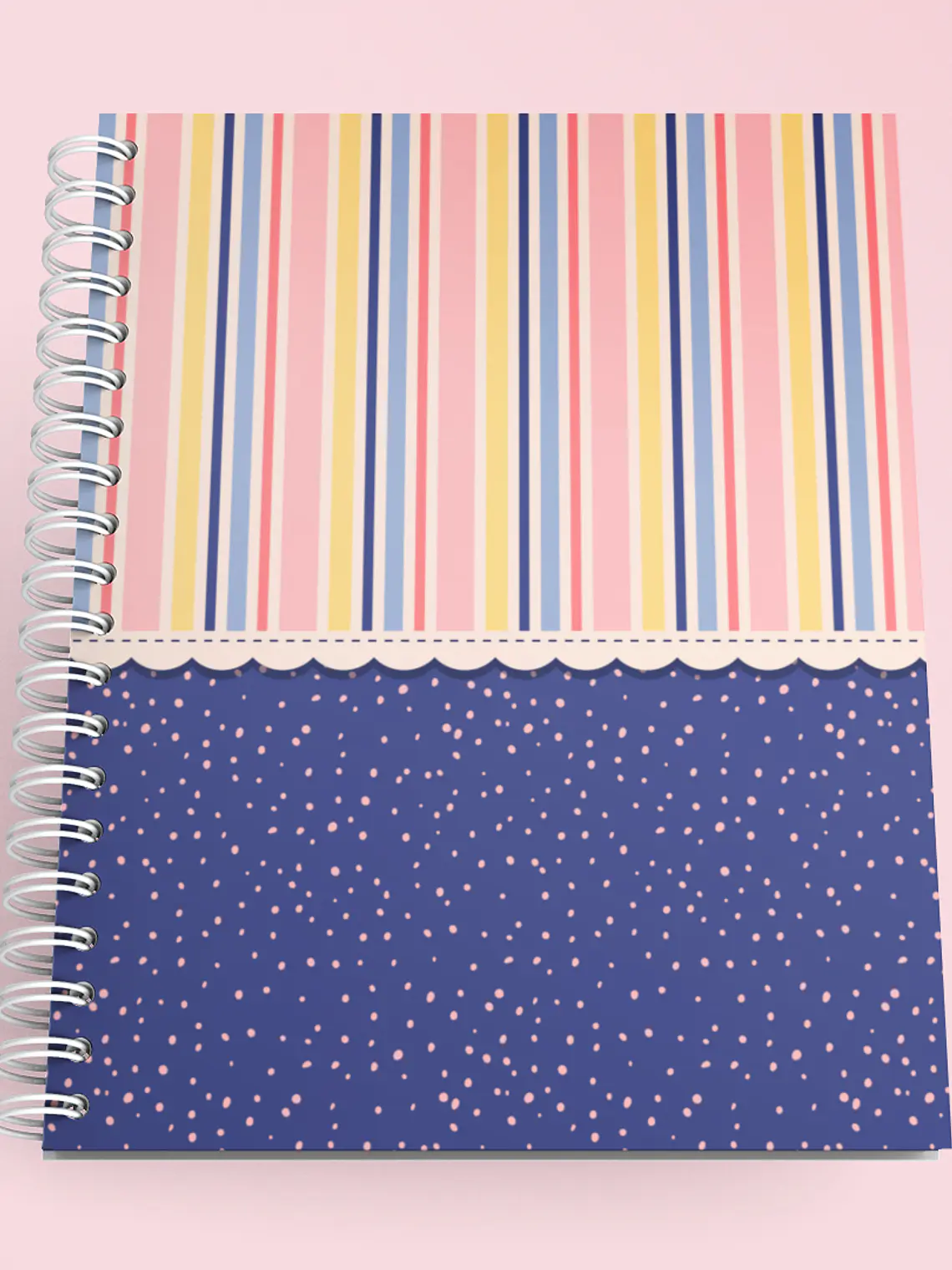 Caderno de Encomendas Confetti Stripes 1