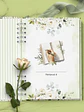 Caderno Floral Verde - Thumbnail 5