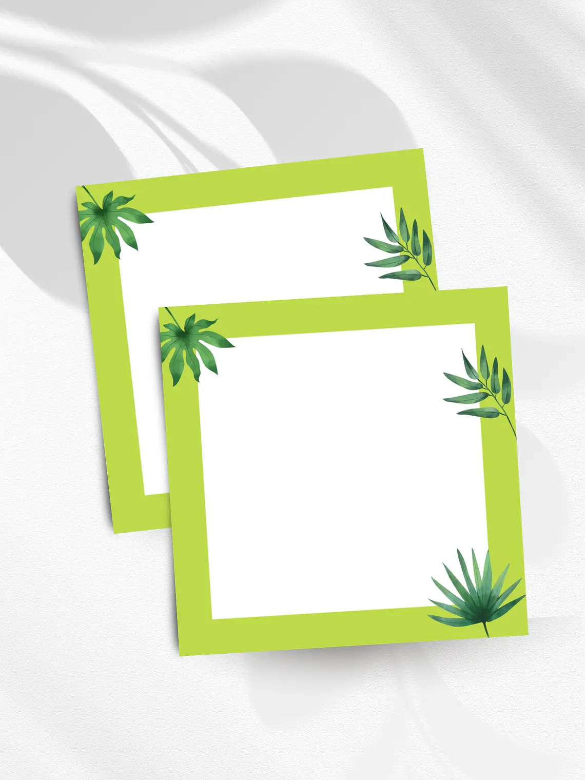 Bloco de notas Verde Tropical 1