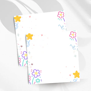 Bloco de notas Rabiscos Mágicos