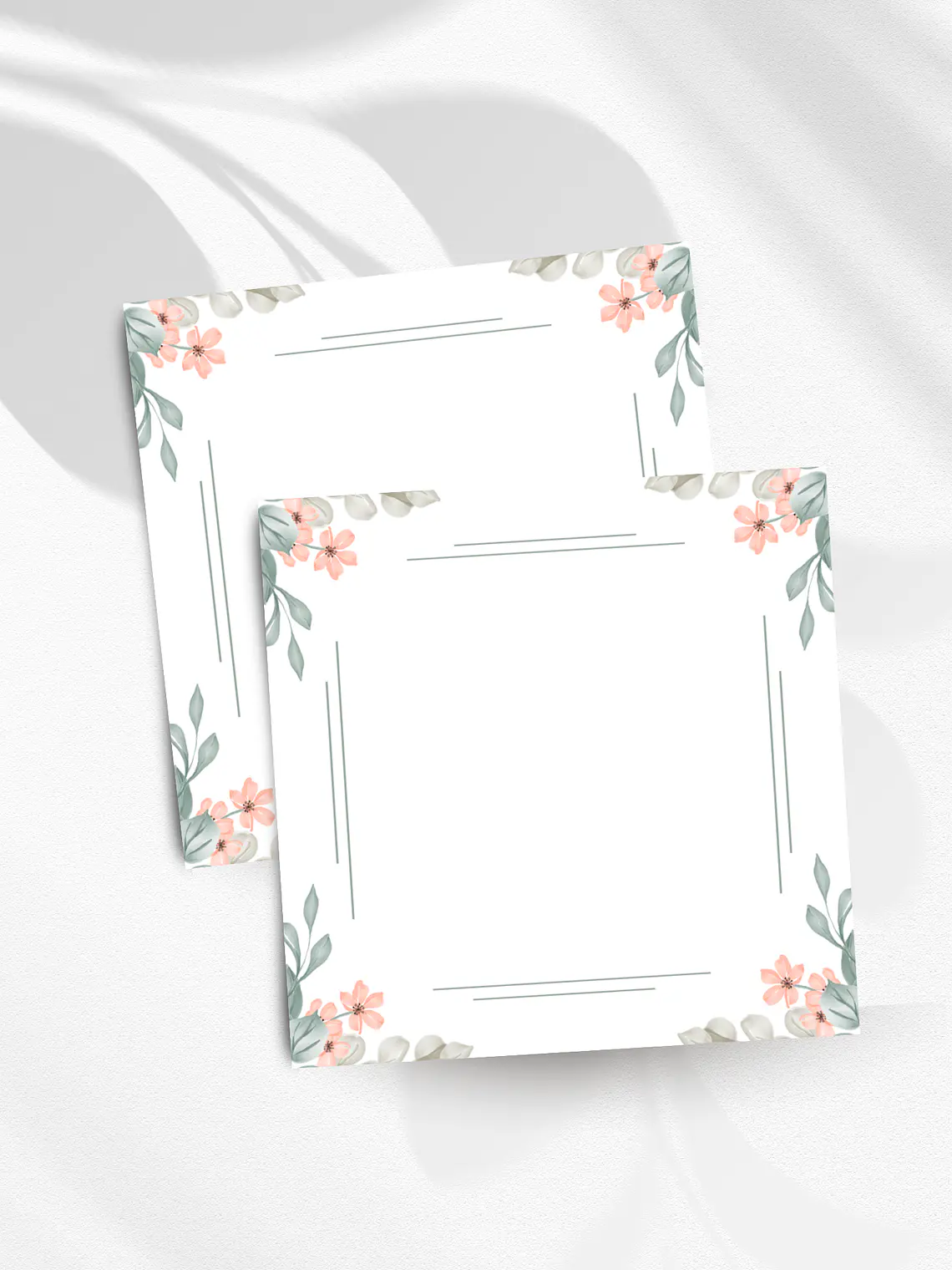 Bloco de notas Elegância Floral 1