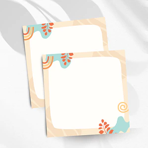 Bloco de notas Earth Tones