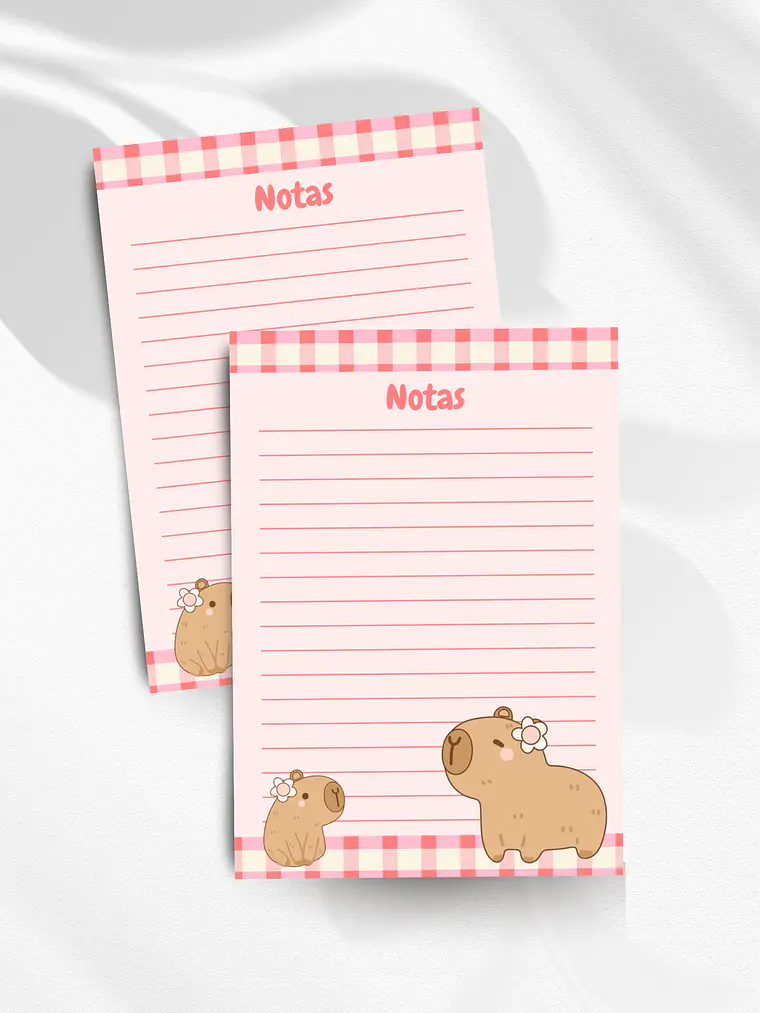 Bloco de Notas A6 Capi-Notas 1