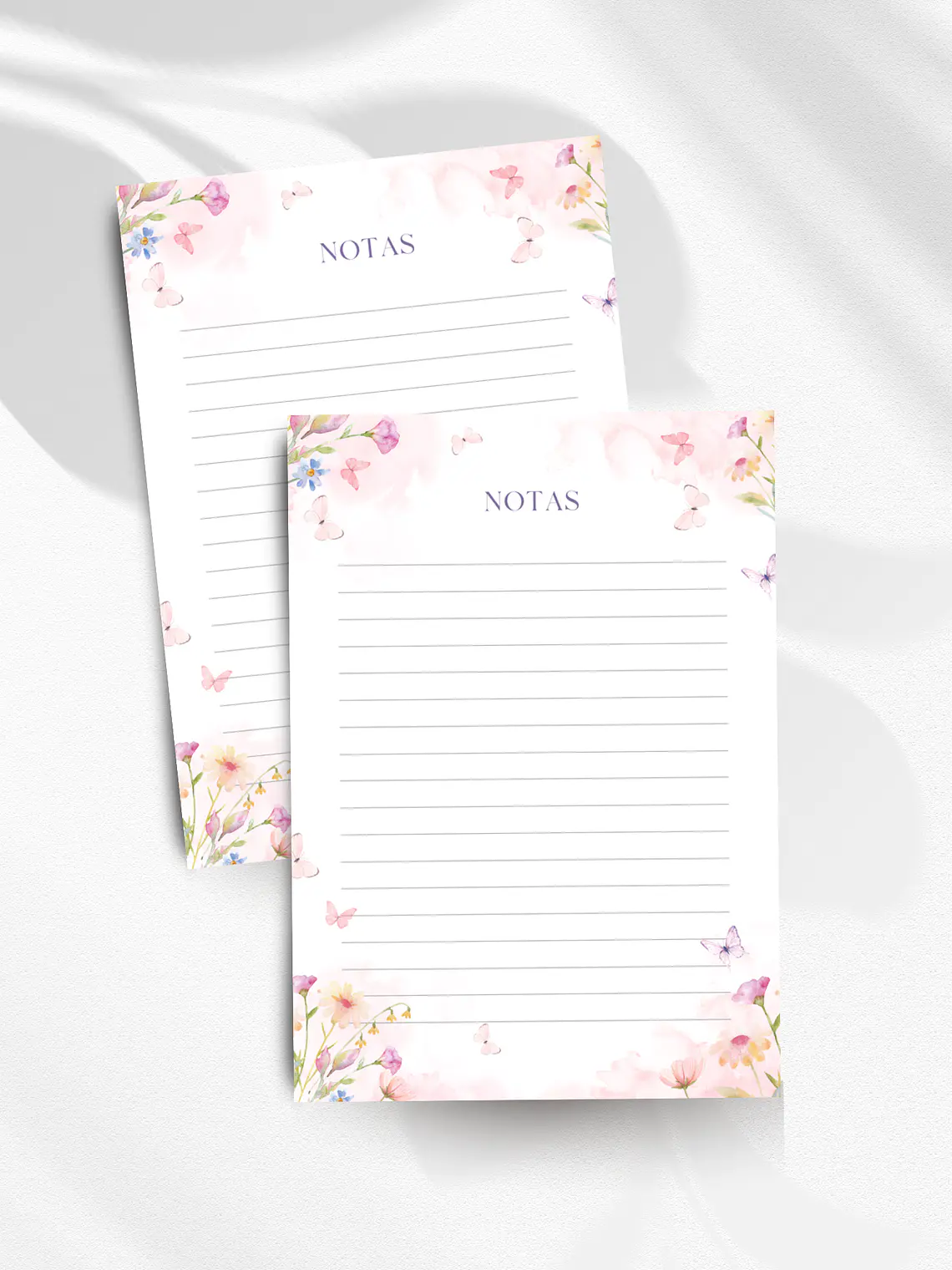 Bloco de Notas A6 Leveza Cor-de-Rosa 1