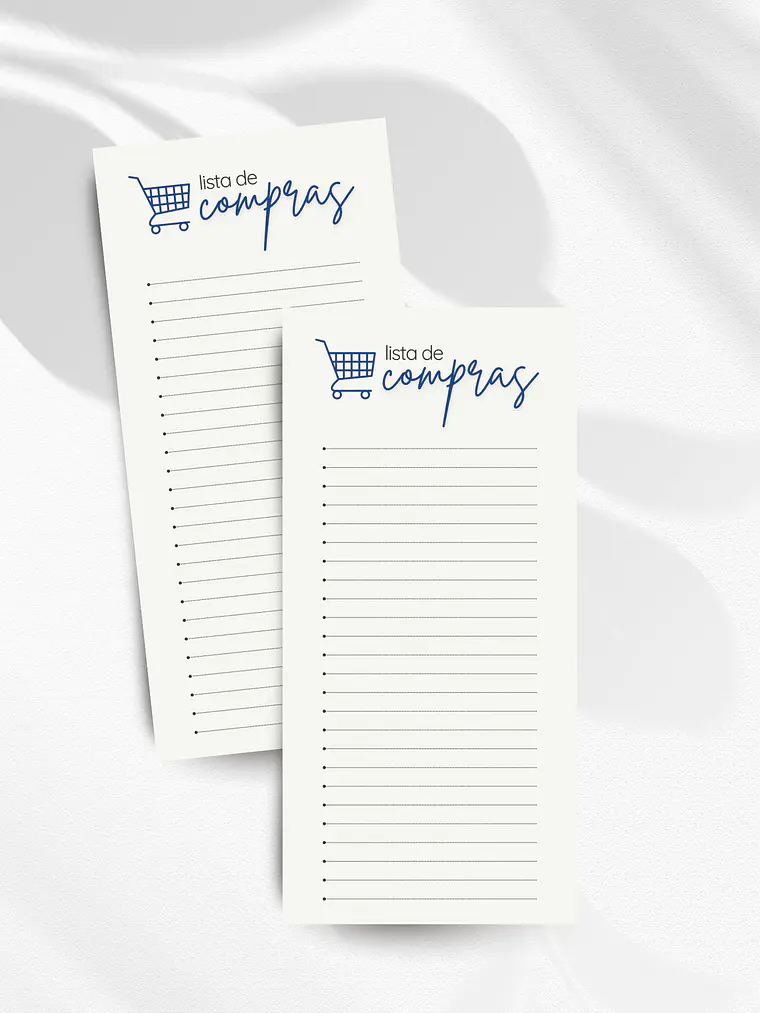 Lista de Compras Azul 1