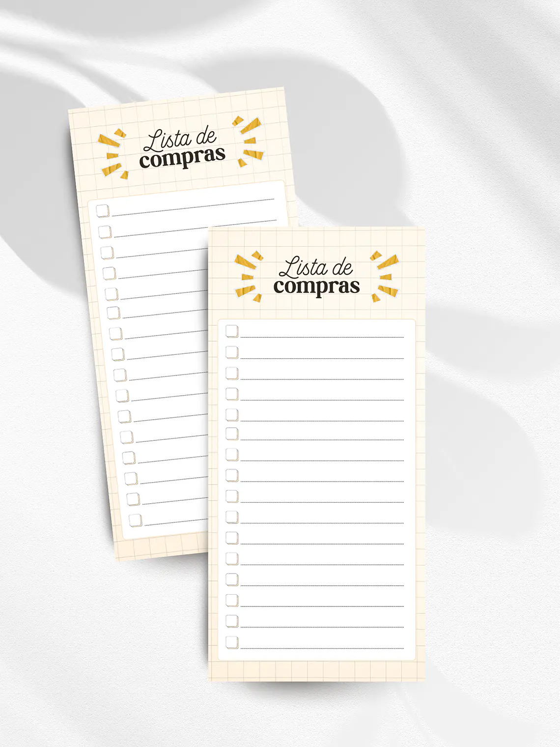 Lista de Compras Amarela 1