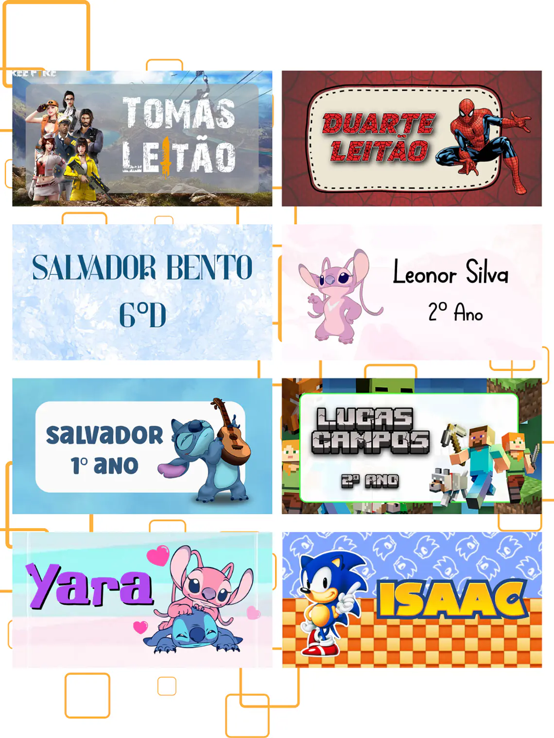 Kit escolar 6