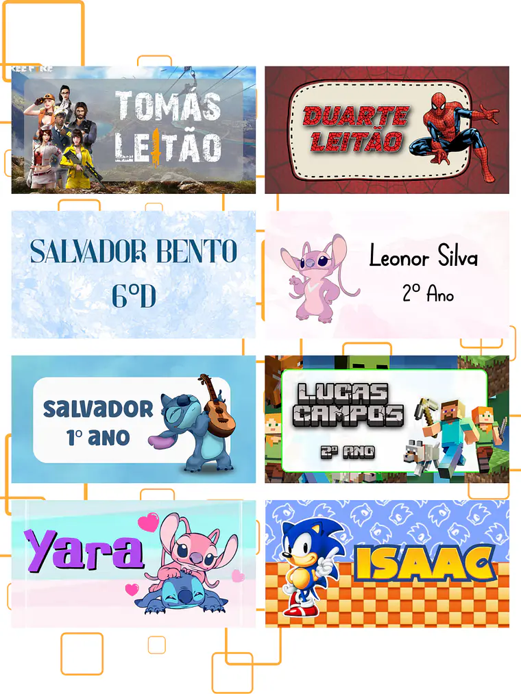 Kit escolar 6
