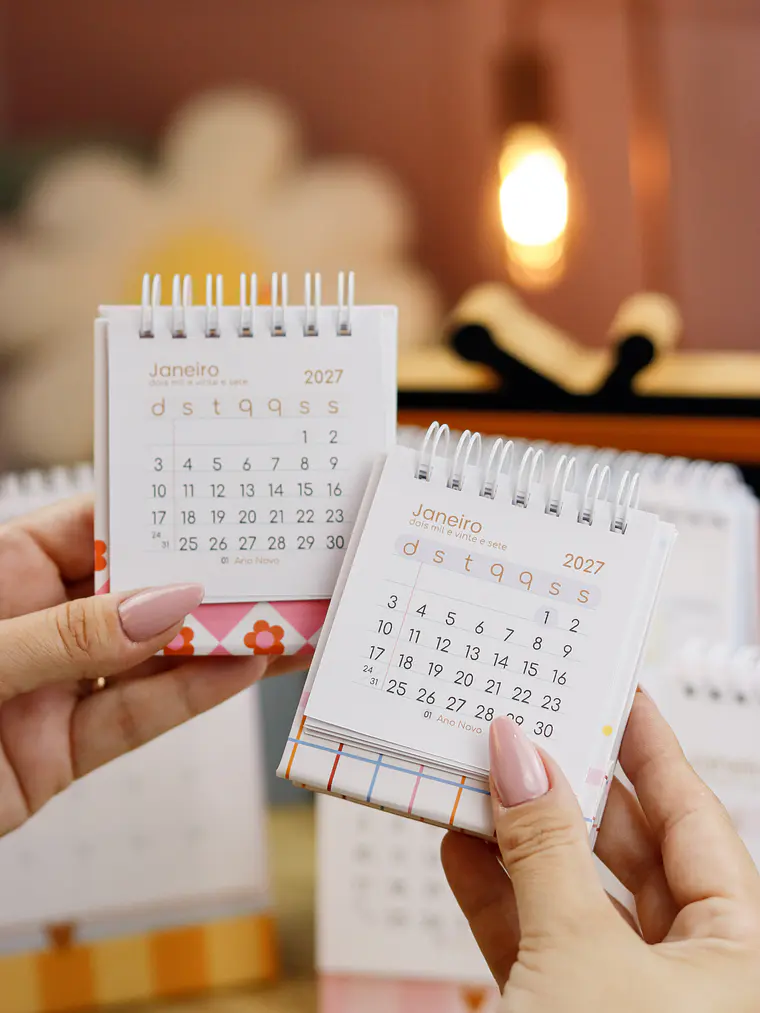 Calendário mini 1
