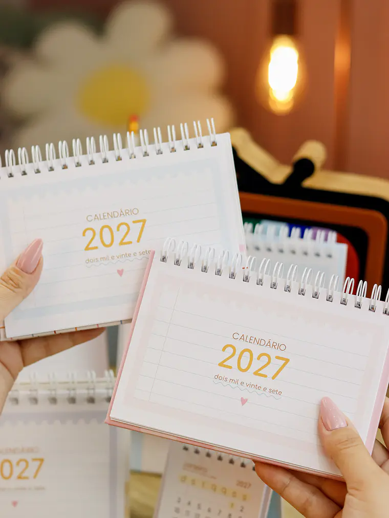 Calendário A6 horizontal 1