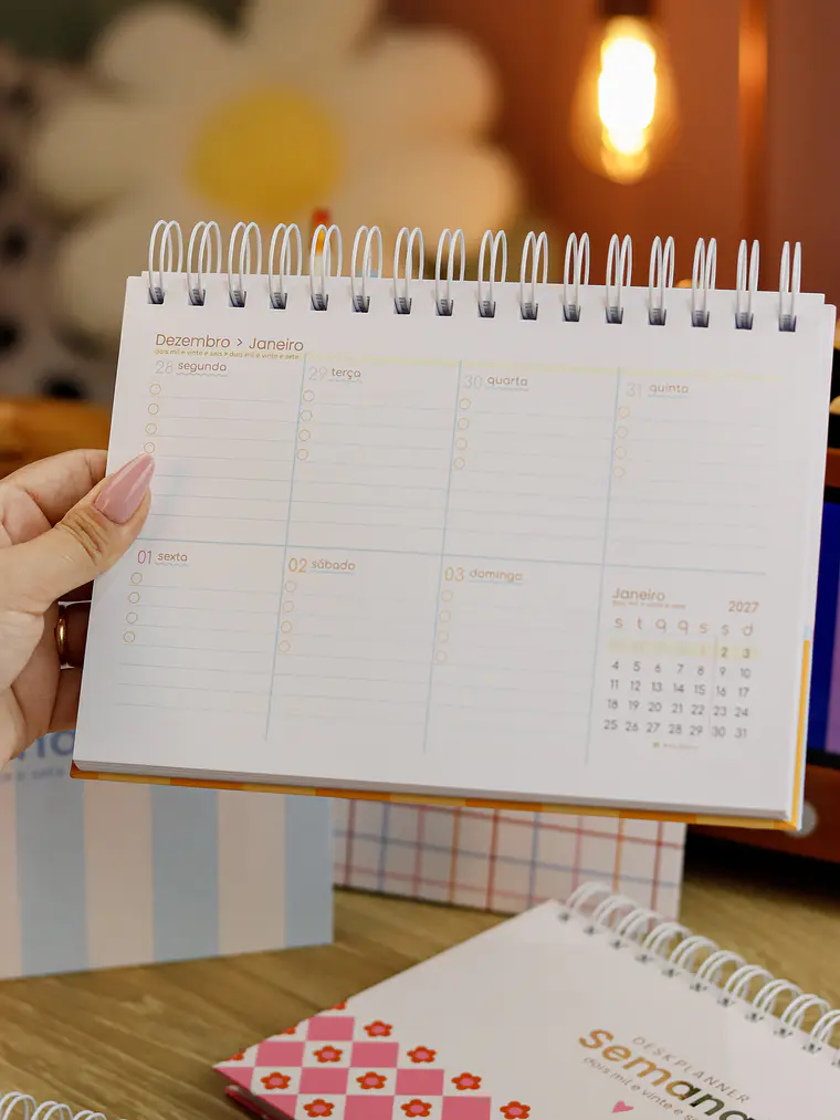 Duo Planner Semanal & Mensal 3
