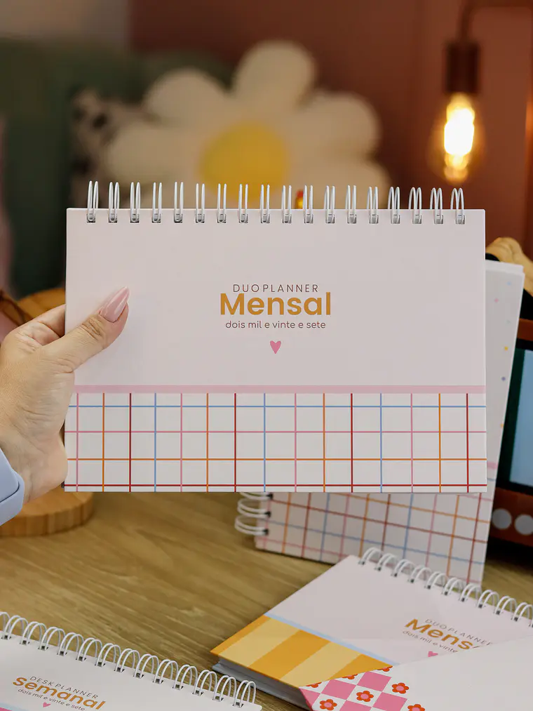 Duo Planner Semanal & Mensal 5