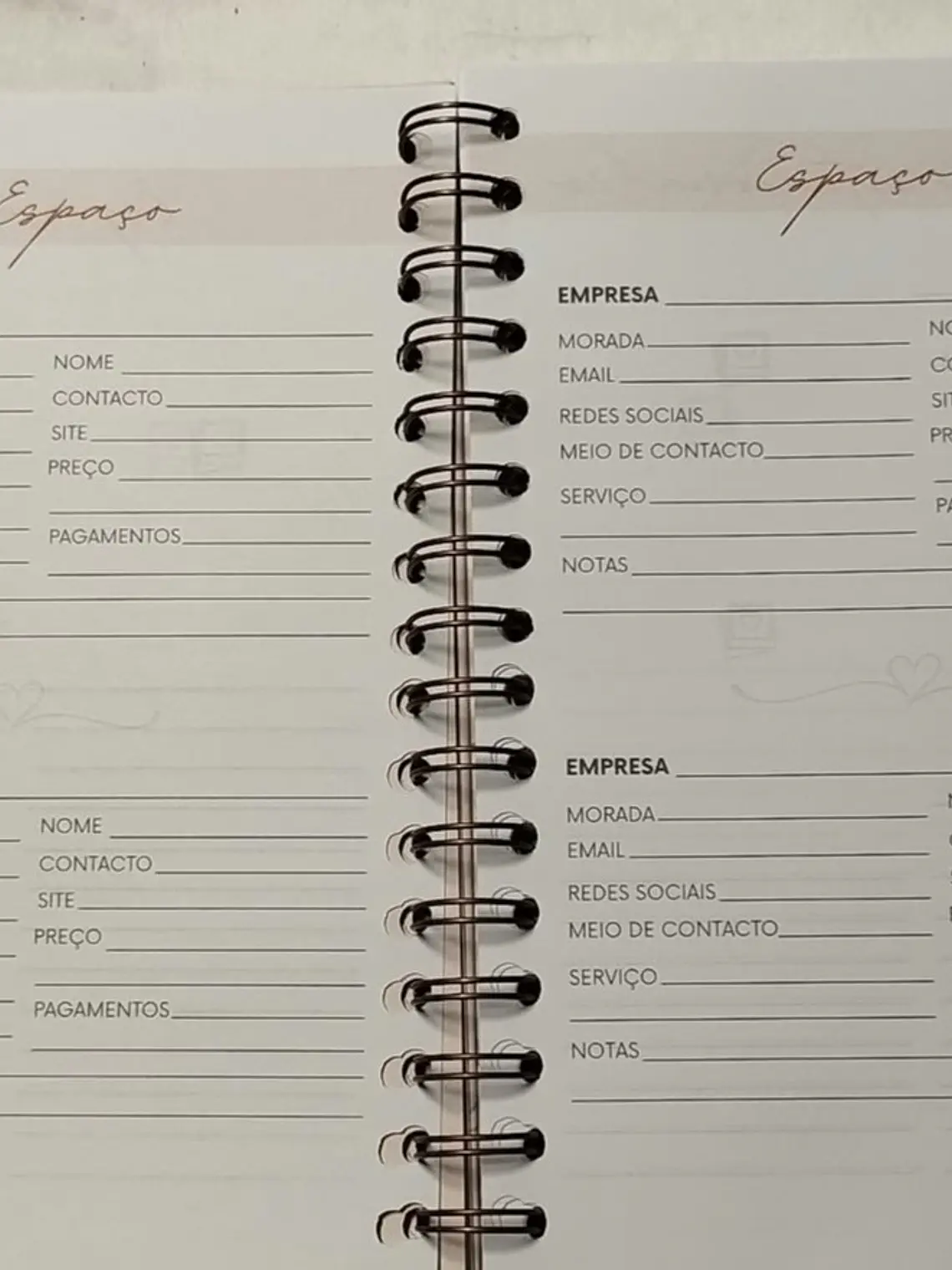 Planner Casamento básico 7