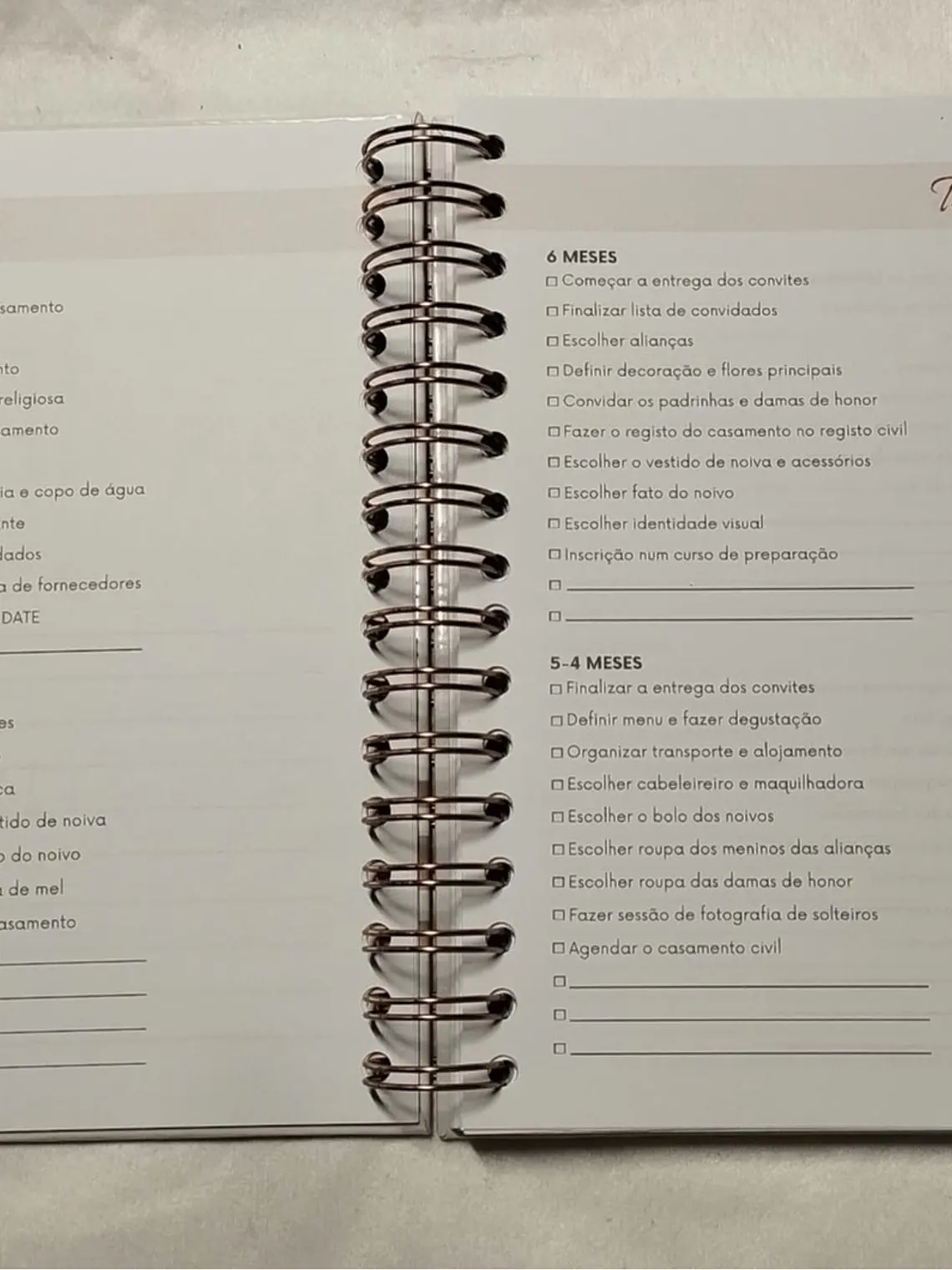 Planner Casamento Premium 6