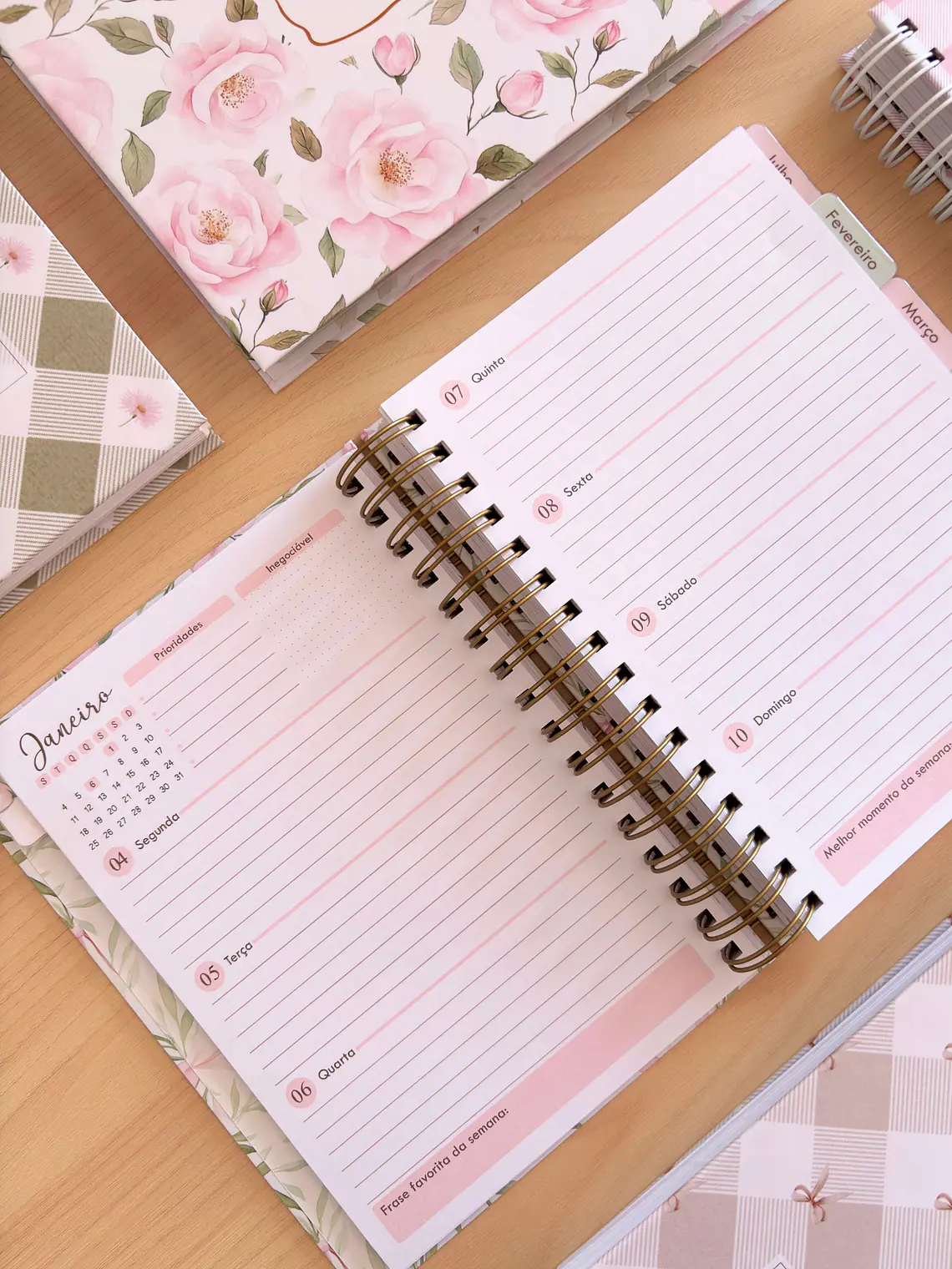 Planner Vaso de Tulipas 2