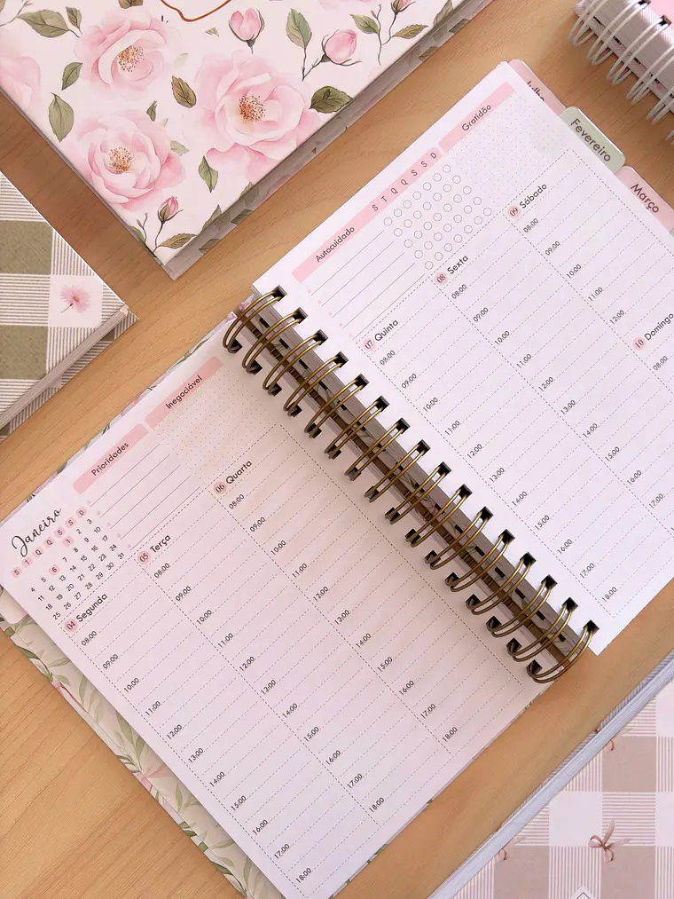 Planner Vaso de Tulipas 3