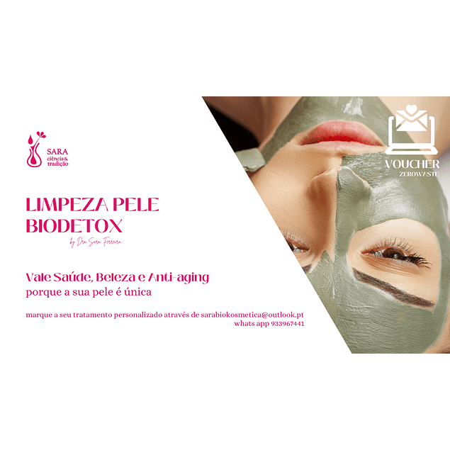 Voucher Valentine: Limpeza Pele BioDetox