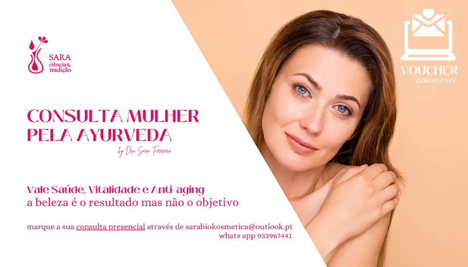 Voucher Valentine: Consulta da Mulher pela Ayurveda presencial 1