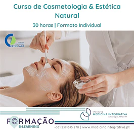 Cosmetologia & Estética Natural curso profissional certificado