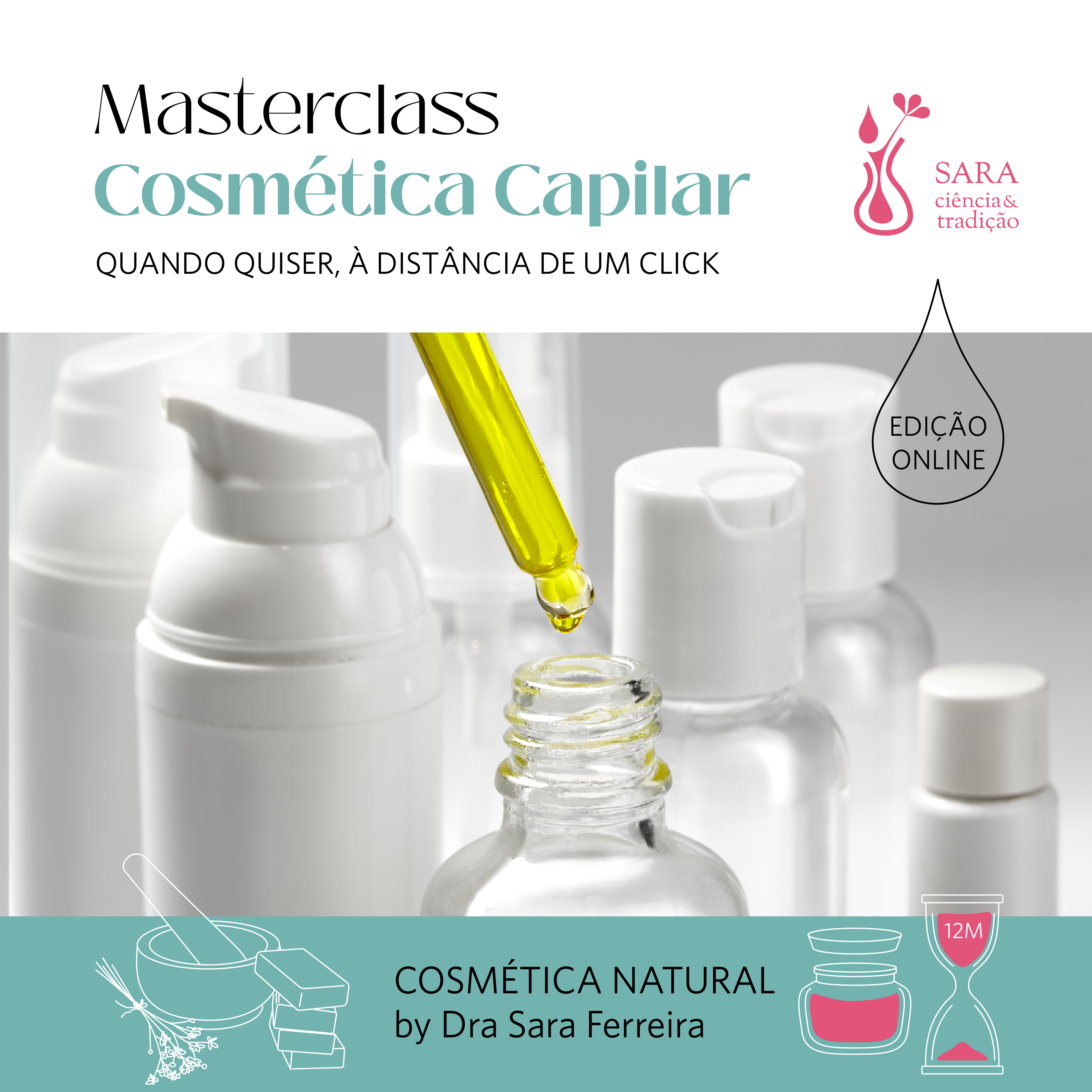 Masterclass Cosmética Capilar Natural (4h)
