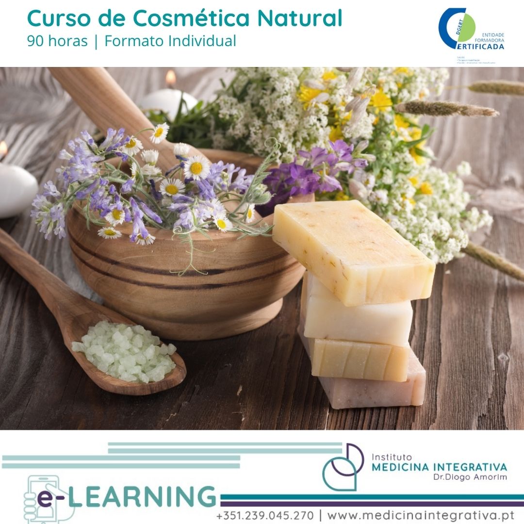 Curso Certificado de Cosmética Natural (90h)
