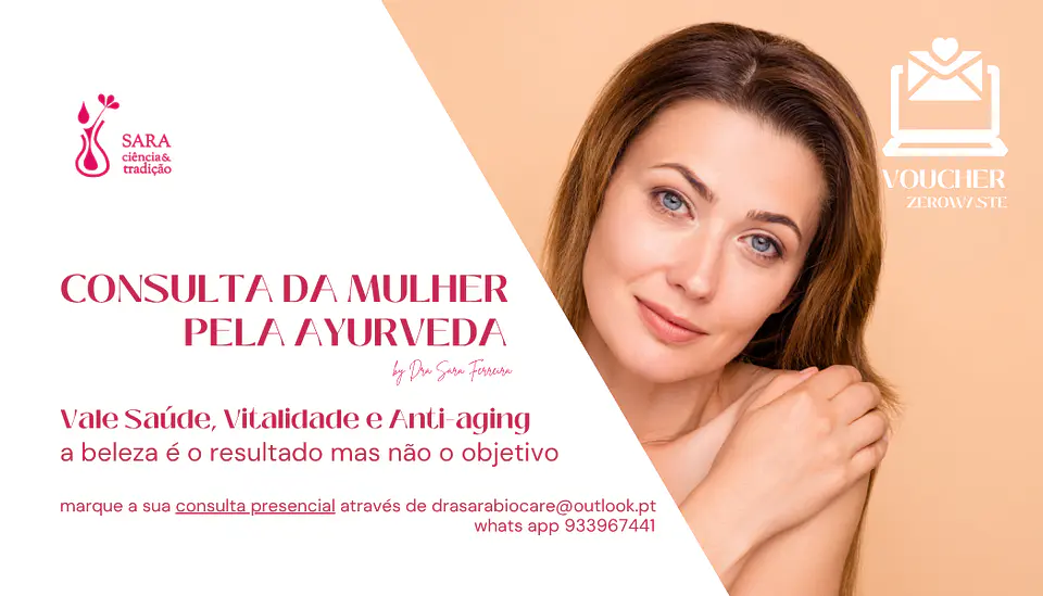 Voucher Valentine: Consulta da Mulher pela Ayurveda presencial 1