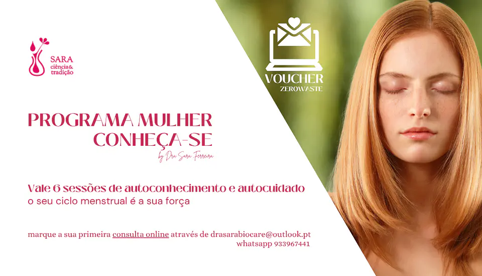Voucher Valentine: Programa Mulher Conheça-se pela Ayurveda online 1