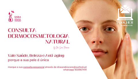 Voucher Valentine: Consulta Dermocosmetologia Natural presencial