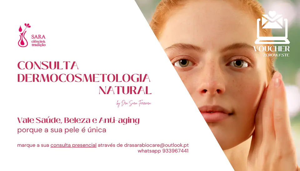 Voucher Valentine: Consulta Dermocosmetologia Natural presencial 1
