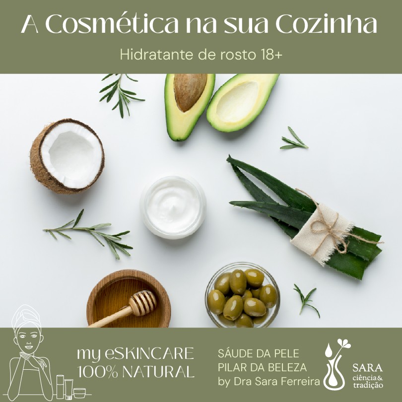 Workshop Hidratante Natural Rosto