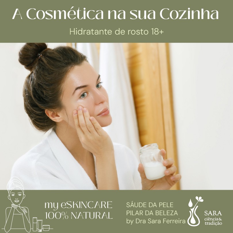 Workshop Hidratante Natural Rosto