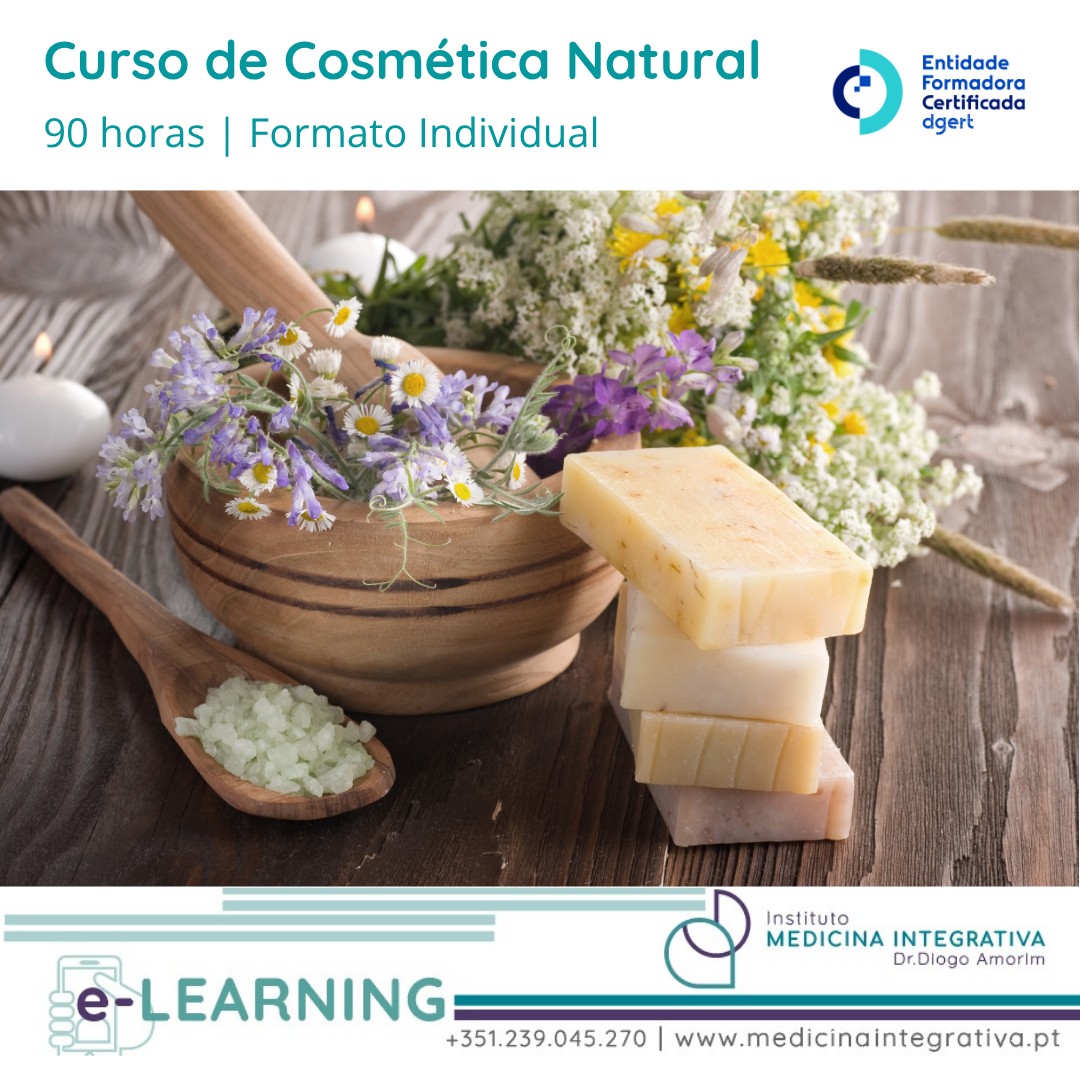 Curso Certificado de Cosmética Natural (90h)