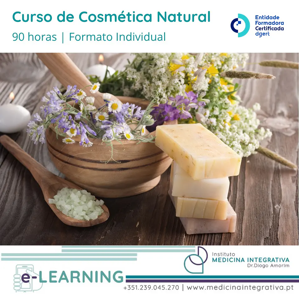 Curso Certificado de Cosmética Natural (90h) 1