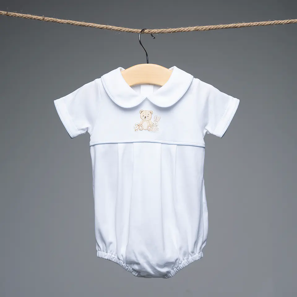 Romper Nottingham celeste 1