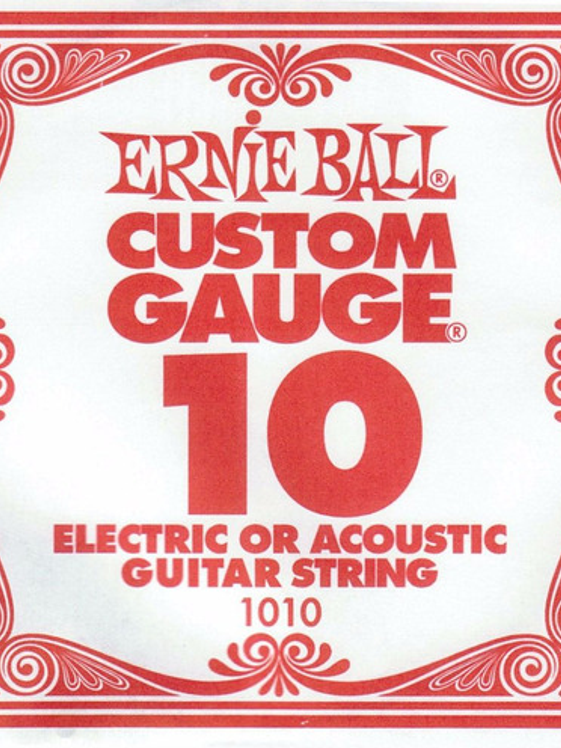 Cuerda Para Guitarra Eléctrica Ernie Ball Guitarra 1010 1