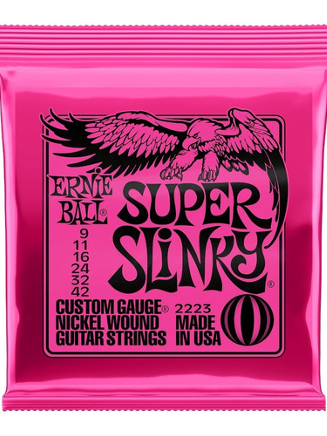 Cuerda De Guitarra Ernie Ball P02223 Super Slinky 009 1