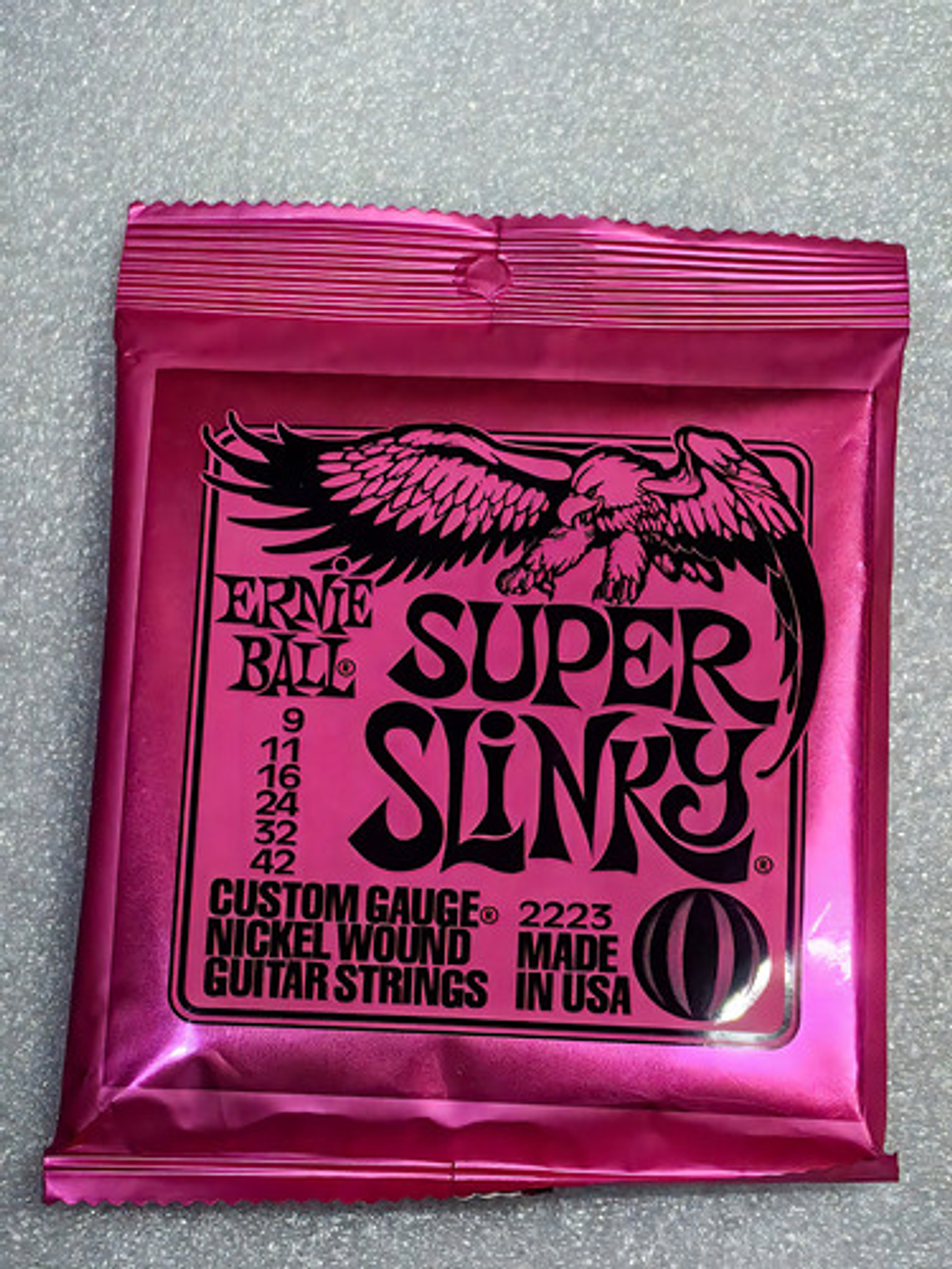 Cuerda De Guitarra Ernie Ball P02223 Super Slinky 009 4