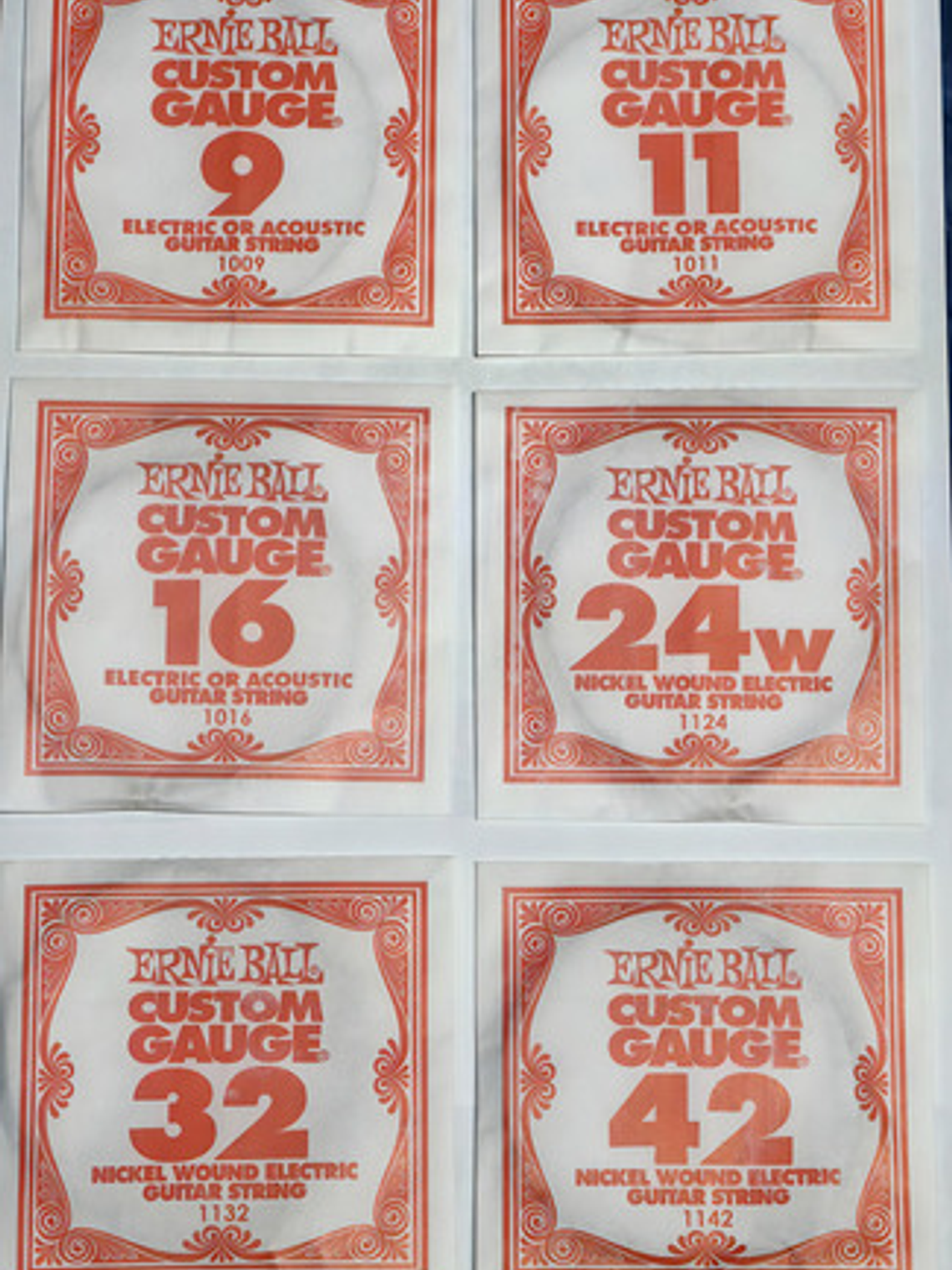 Cuerda De Guitarra Ernie Ball P02223 Super Slinky 009 6