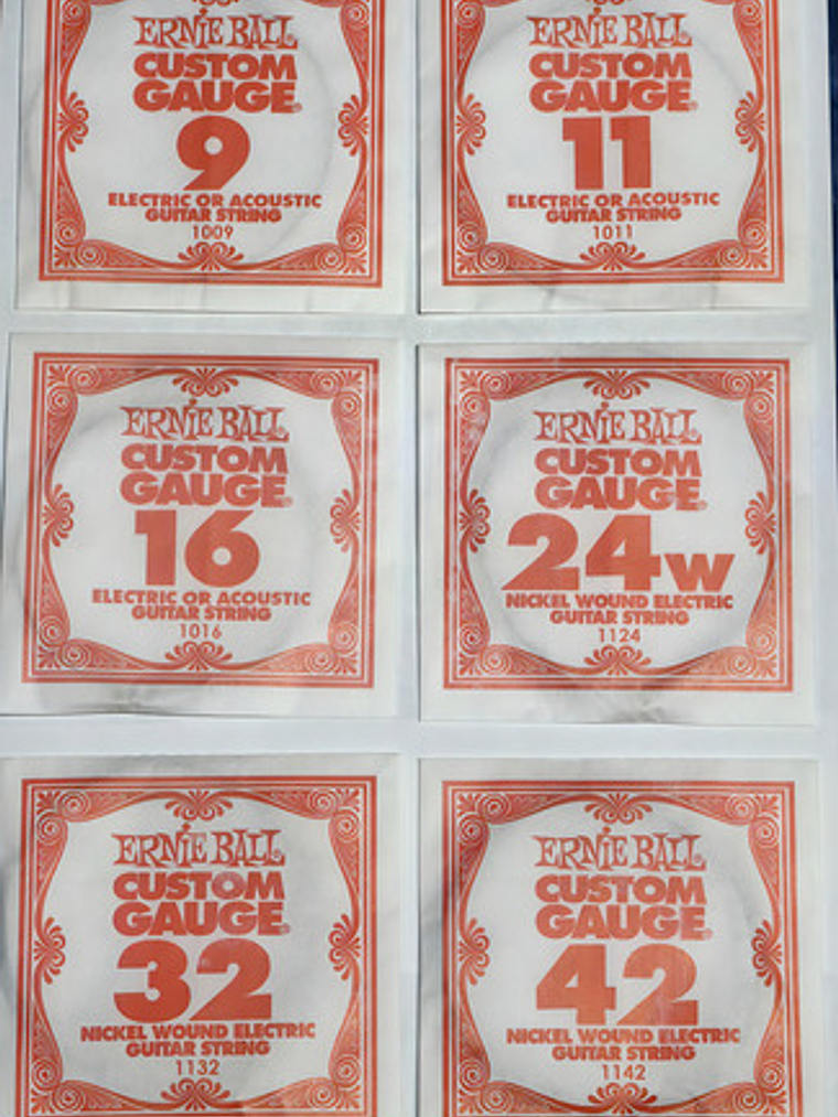 Cuerda De Guitarra Ernie Ball P02223 Super Slinky 009 6